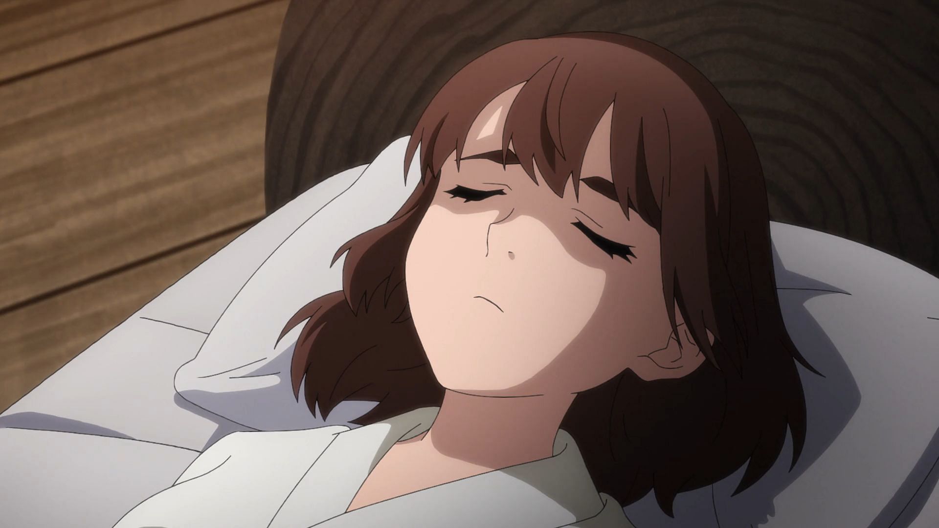 Elsa in recovery, as seen in Teogonia anime (Image via Asahi Production)